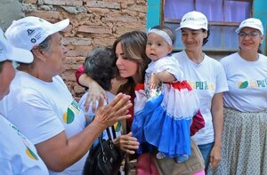 Oficina de la Primera Dama benefició a más de 1.000.000 de personas con sus iniciativas sociales - .::Agencia IP::.
