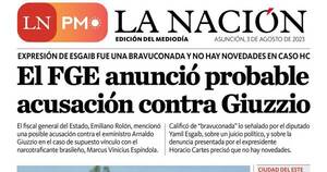 La Nación / LN PM: edición mediodía del 3 de agosto