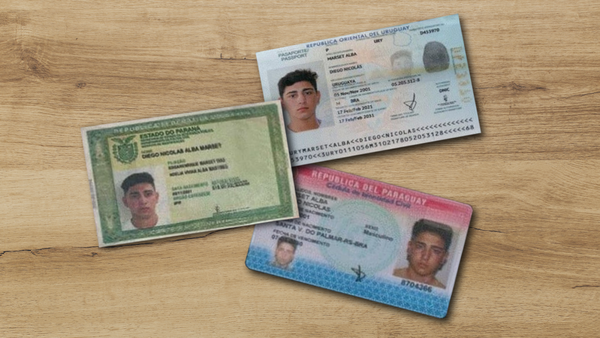 Hermano de Marset usaba tres identidades falsas, incluyendo CI paraguaya