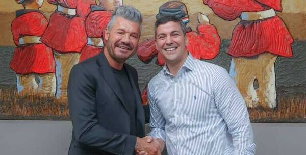 Tinelli habló contó cómo fue su encuentro con Santi Peña