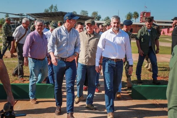 Presidente de la República y mandatario electo reciben informe de las tareas de seguridad en Concepción