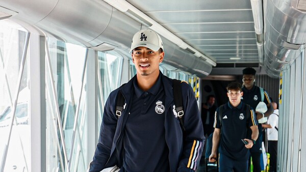 El Real Madrid regresa a España tras su gira por Estados Unidos
