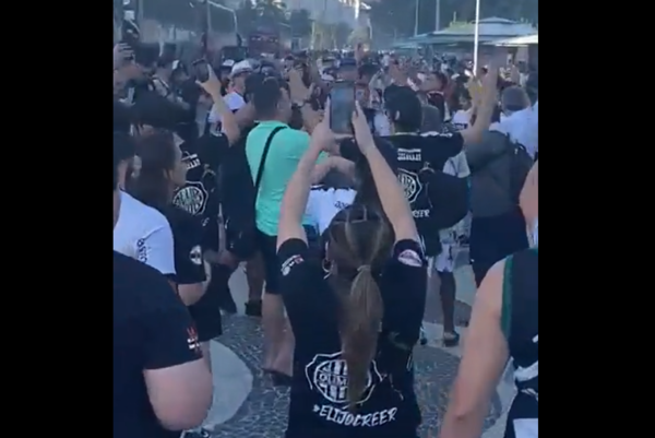 (VIDEO) Río de Janeiro parece la avenida Mariscal López: La hinchada olimpista presente