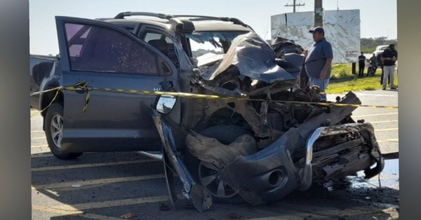 Accidente de tránsito en Pilar dejó un fallecido y dos heridos