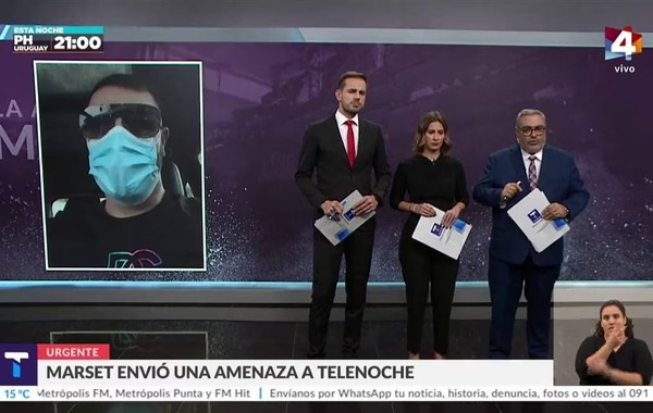 Amenazan a canal uruguayo que emitió videos de Marset - ADN Digital