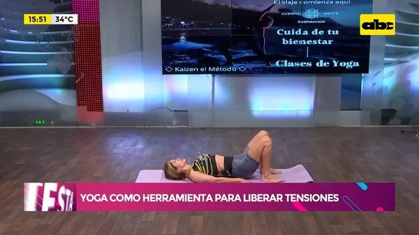 Video: yoga como herramienta para liberar tensiones y estrés - Ensiestados - ABC Color