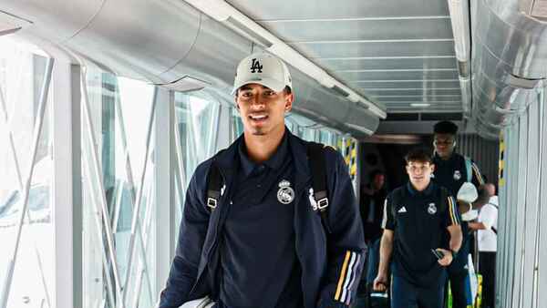 El Real Madrid regresa a España tras su gira por Estados Unidos
