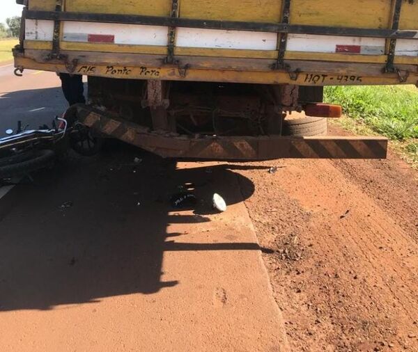 Liberan a conductor de camión estacionado por el cual motociclista embistió y falleció