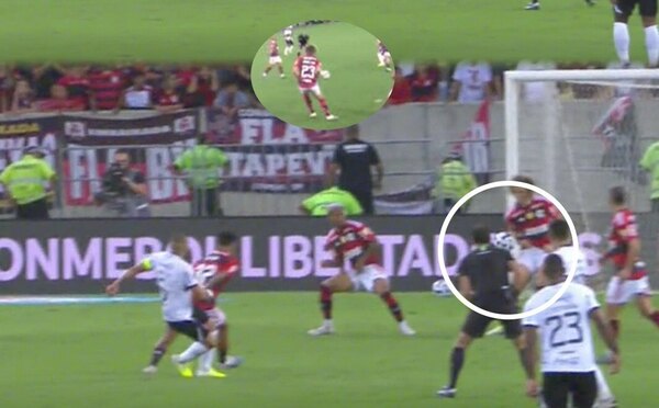 Versus / Para "Chiqui" hubo penal claro y habló del arbitraje