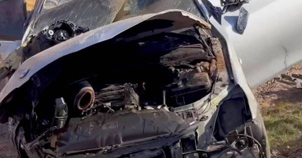 La Nación / Aparatoso accidente en Caacupé