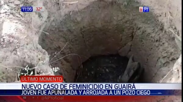 Cuerpo de mujer asesinada fue arrojado a un pozo