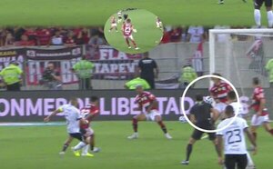 Versus / El penal que no le dieron a Olimpia: "Busca el contacto con la pelota", afirma Cardozo