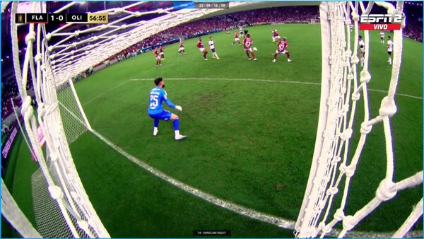Olimpia reclamó penal por una mano de Flamengo | 1000 Noticias
