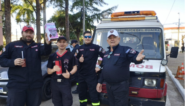 Arrancó la colecta de los Bomberos Voluntarios de Villarrica.