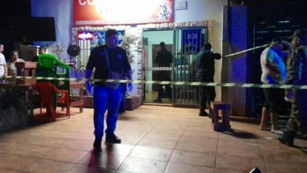 Mientras trancaba la “O”, le agarró “sed”: lo llenaron de plomo ¡con el hijo en brazos!
