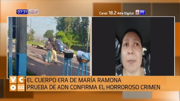 Hermana de María Ramona cree que supuesto asesino la mató por no querer abortar - Noticias Paraguay