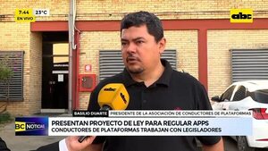 Video: Presentan proyecto de ley para regular apps - ABC Noticias - ABC Color