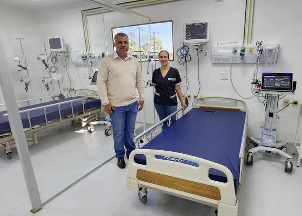 Inauguran primera UTI de Canindeyú, en Saltos del Guairá - Nacionales - ABC Color