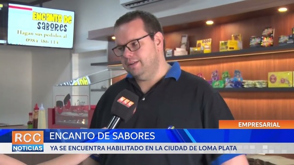 Encanto de Sabores ya se encuentra habilitado en la ciudad de Loma Plata