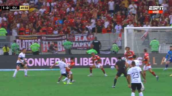 Para Olimpia hubo claro penal