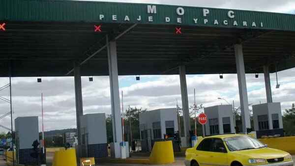 En el peaje de Ypacaraí ya rigen los nuevos precios: de G. 10.000 a G. 40.000