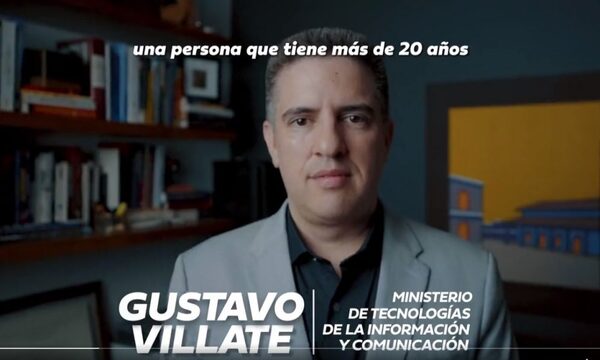 Gustavo Villate será ministro de MITIC