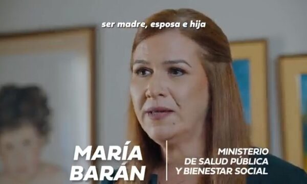 María Teresa Barán estará al frente del Ministerio de Salud