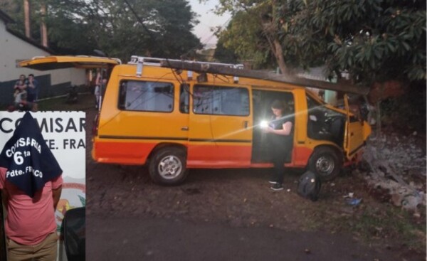 Detienen a conductor de transporte escolar que protagonizó accidente