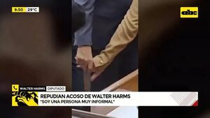 Video: Repudian acoso de Walter Harms - ABC Noticias - ABC Color
