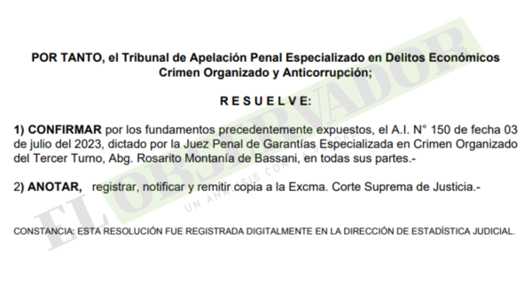 A Ultranza Py: Cámara confirma que preliminar para acusados será el 22 de agosto