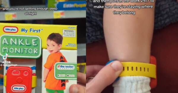La Nación / ¿Dispositivo de tobillo para niños con descarga eléctrica es real?