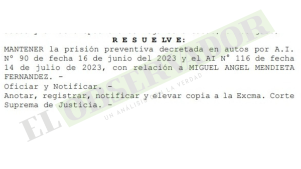 Invariabilidad de presupuestos mantienen en prisión al exdefensor de “Tío Rico” Insfrán