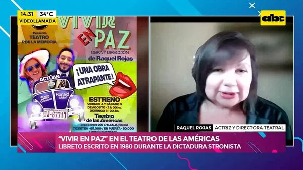 Video: “Vivir en paz” en el teatro de las Américas - Ensiestados - ABC Color