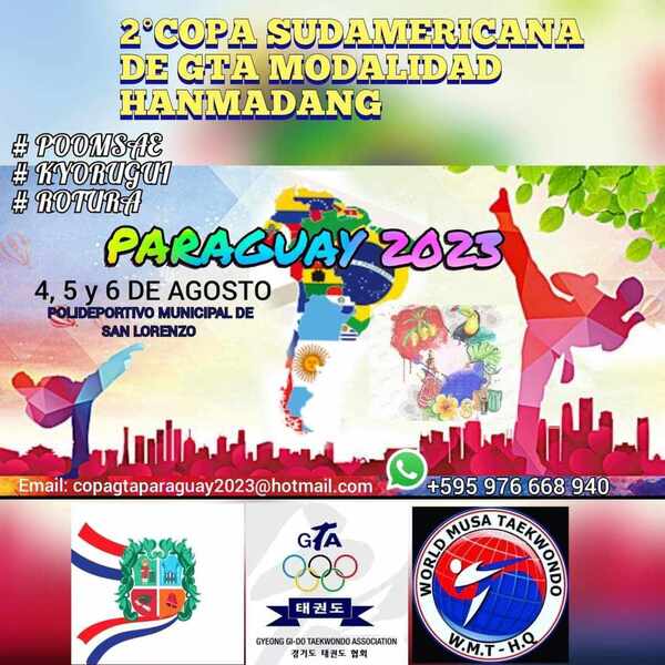 Este sábado empezará la II Competencia Sudamericana GTA Taekwondo WT Internacional » San Lorenzo PY