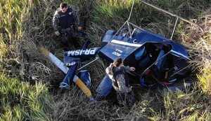 NAVIRAI - MS: Piloto y asistente sobreviven tras caída de helicóptero - Oasis FM 94.3