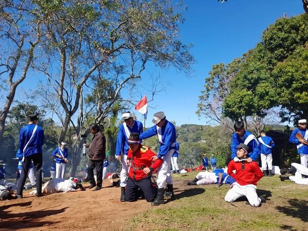 Jóvenes revivirán pasajes de la Batalla de Piribebuy con un recorrido histórico - Nacionales - ABC Color
