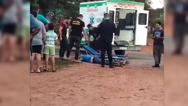 Repartidor itapuense herido en asalto a mano armada en Yuty