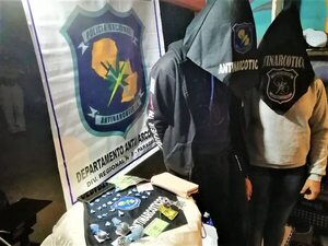 Sapucai: detienen a una pareja por tenencia de supuesta cocaína y marihuana - Nacionales - ABC Color