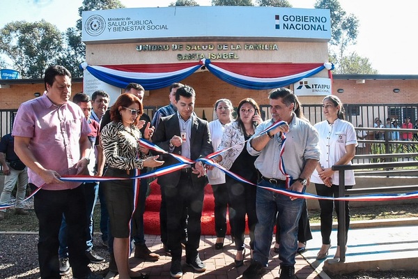 En Caaguazú inauguran dos nuevos UFS que beneficiará a unos 10.000 pobladores