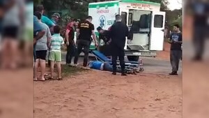 REPARTIDOR ITAPUENSE FUE HERIDO EN UN ASALTO EN YUTY