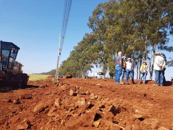 INICIARON LAS PRIMERAS INTERVENCIONES EN EL TRAMO CRUCE KIMEX – CARLOS ANTONIO LÓPEZ