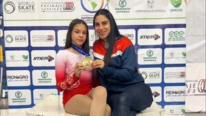 PARAGUAYA LOGRA MEDALLA DE ORO EN PANAMERICANO DE PATINAJE