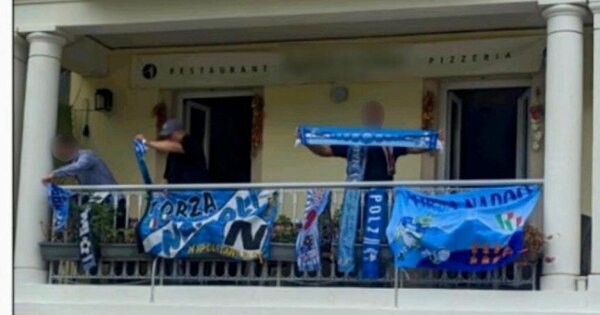 Versus / Capturan a un italiano en fuga, traicionado por su pasión por el fútbol