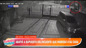 Mecánico mató a supuesto ladrón que se escondió en su taller en Villa Hayes