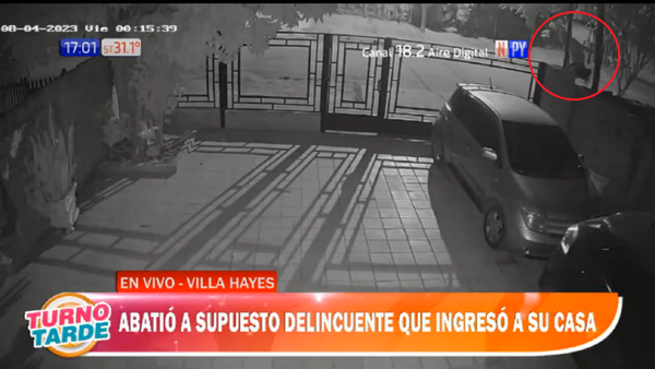 Mecánico mató a supuesto ladrón que se escondió en su taller en Villa Hayes