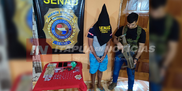 MICROTRÁFICO: CAYÓ EL HIJO DEL "PANADERO" EN B° PARAÍSO DE ENCARNACIÓN - Itapúa Noticias