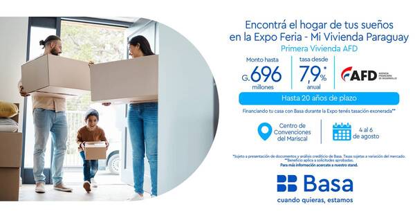 La Nación / Basa te invita a disfrutar de la Expo Feria Mi Vivienda Paraguay 2023