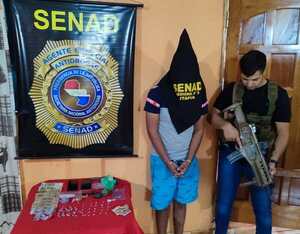 CAPTURAN A MICROTRAFICANTE DE ENCARNACIÓN