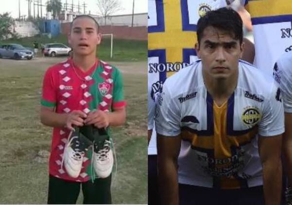 [VIDEO] Futbolista le regaló un botín y convirtió su primer gol