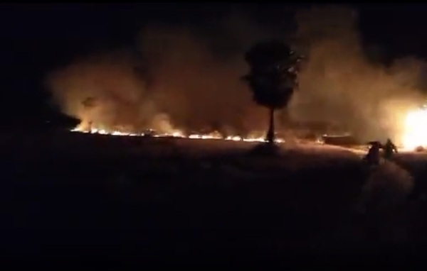 Diario HOY | Nuevo incendio en zona Luque-Samber: fuego avanza y amenaza con cortar la ruta
